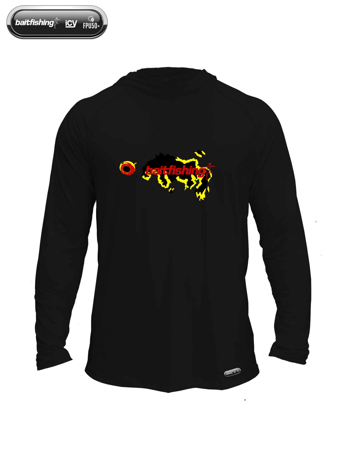 Camiseta Baitfishing Icy Hoodie Hybrid - Açu