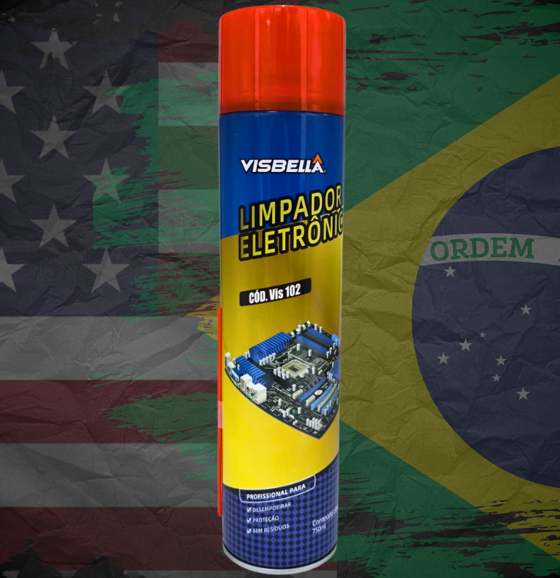 Limpador eletrônico Visbella 750ml