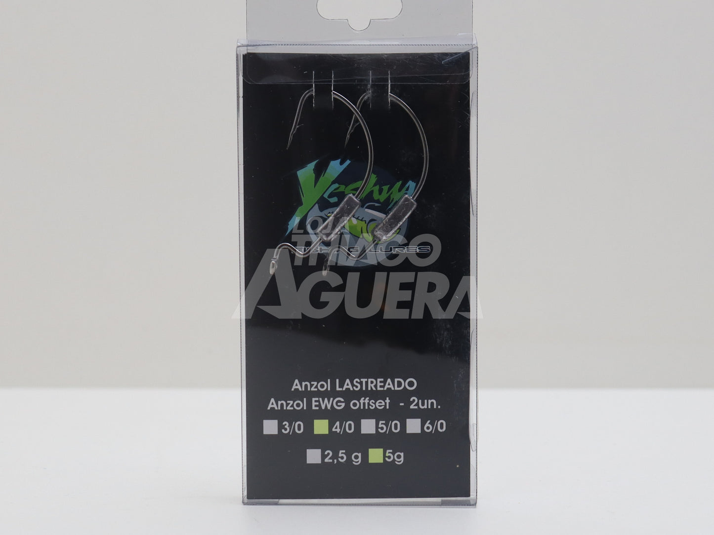 Yeshua Fishing Lures Anzol Lastreado EWG Offset 2 unidades