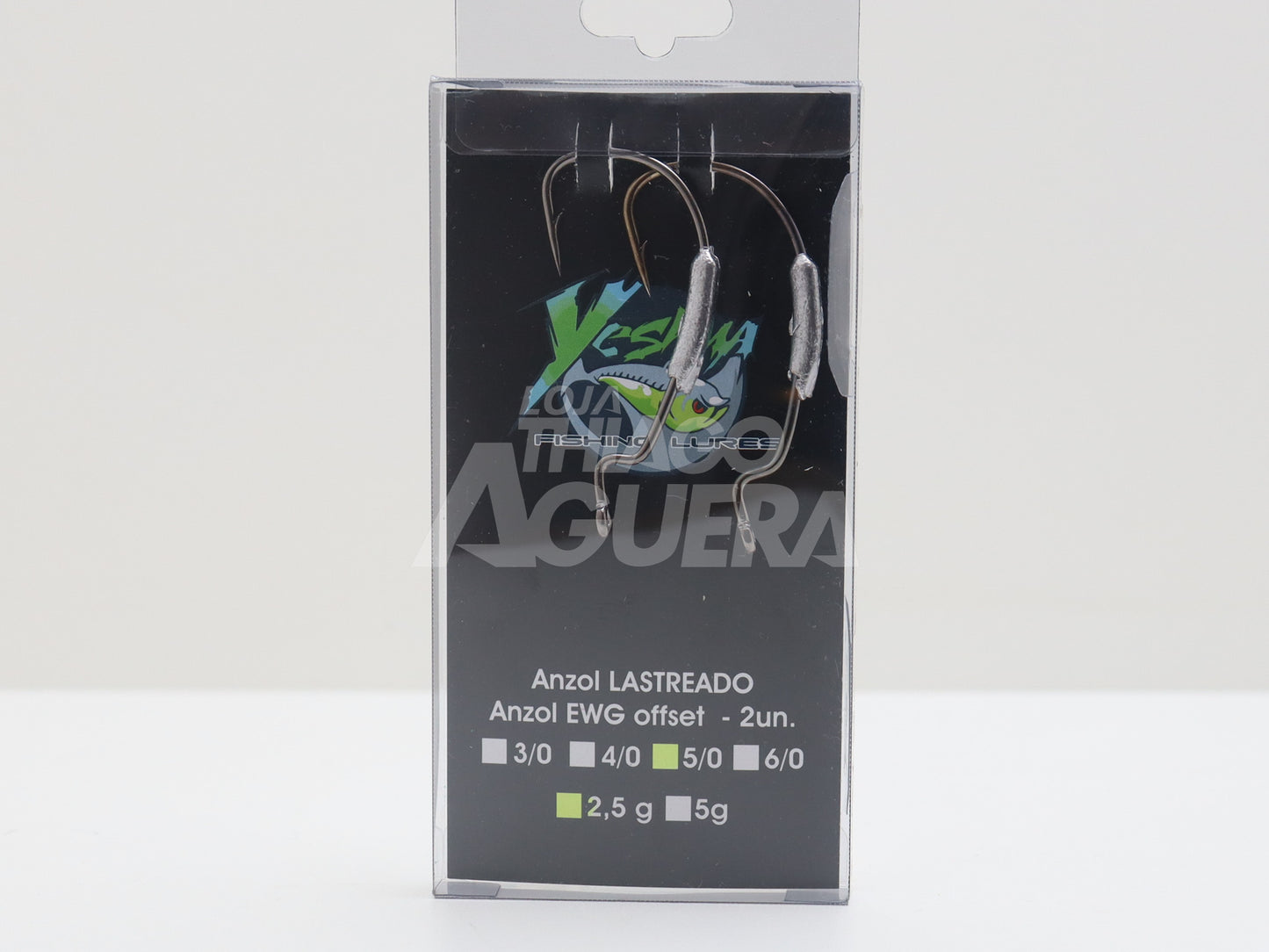Yeshua Fishing Lures Anzol Lastreado EWG Offset 2 unidades