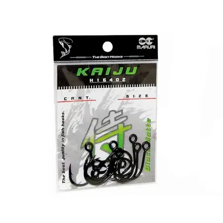 Anzol in-line Kaiju H16402 black C/ 10 Und