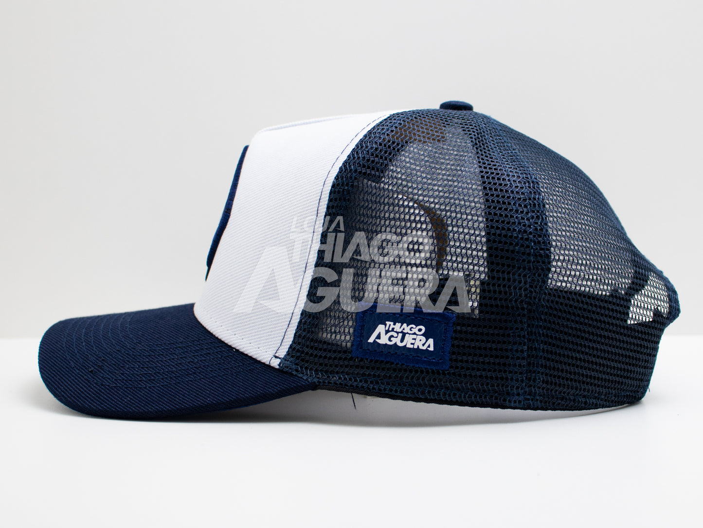 Boné Paraná Fishing Branco Telinha Azul