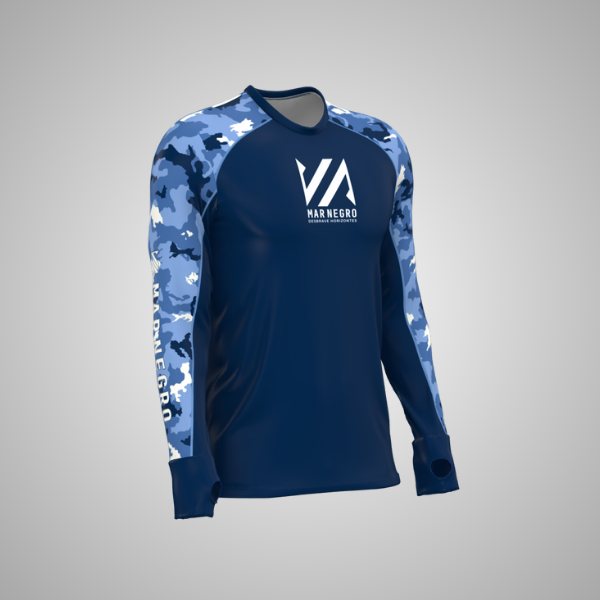 Camiseta Masculina Premium Flex Mar Negro