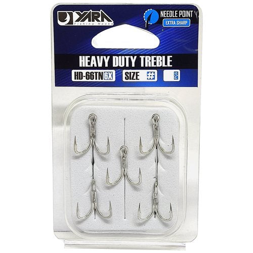 Garateia Yara Heavy Duty Treble HD-66TN 6X C/ 8un