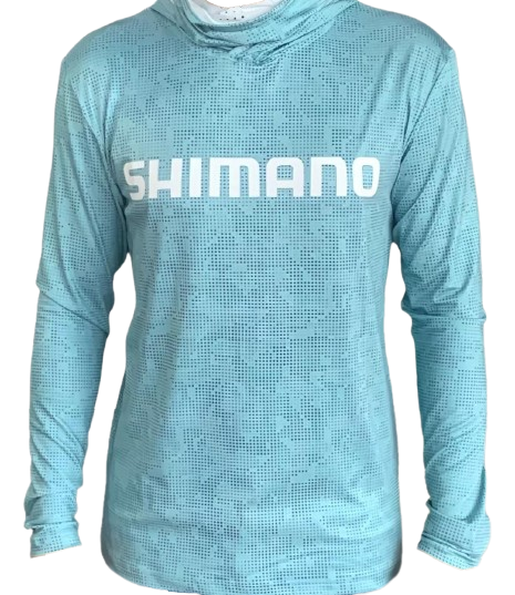 Camiseta Manga Longa C/Touca Shimano