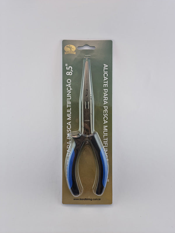 Alicate para Pesca Multifunção Lizard 8,5"