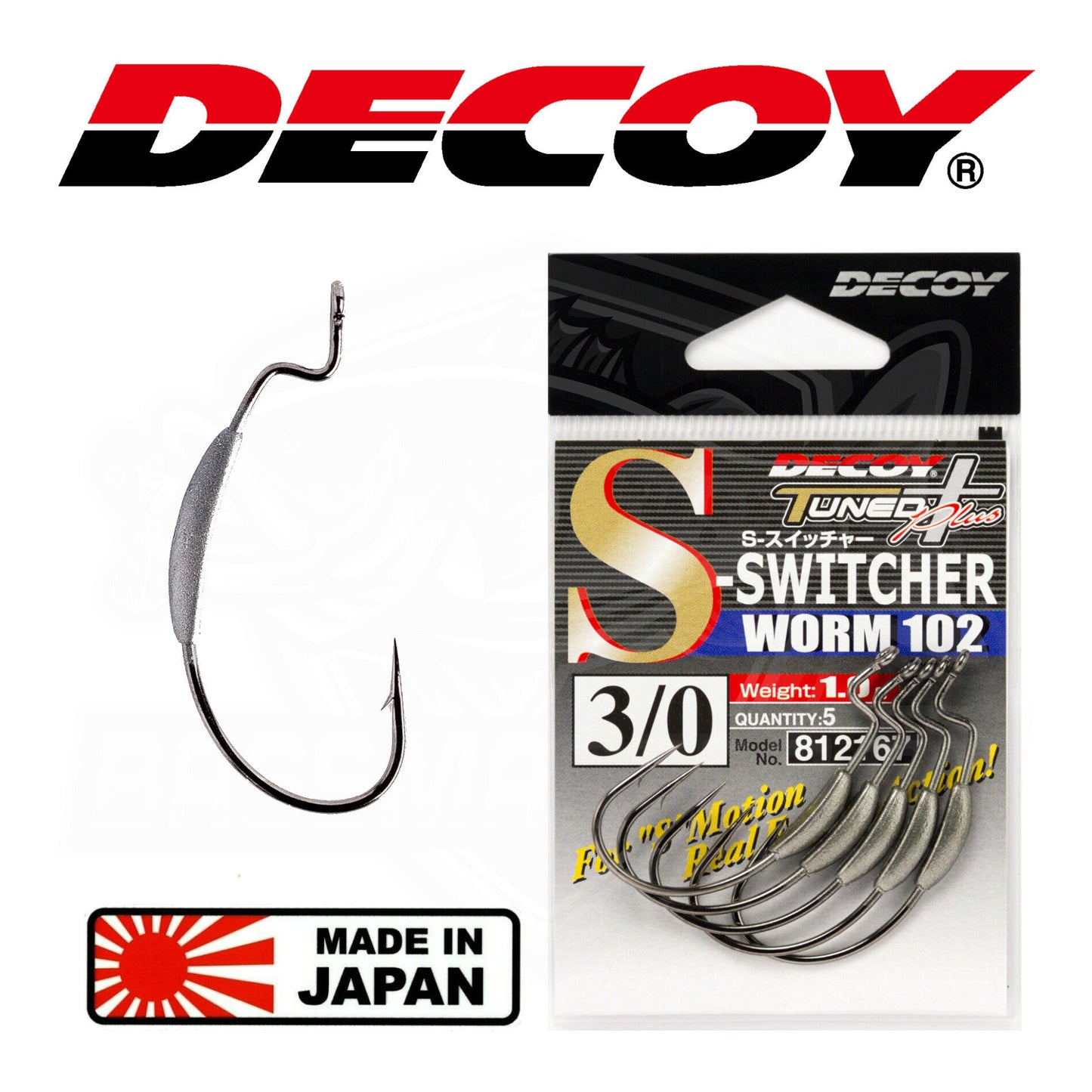 Anzol Decoy S-switcher Worm 102