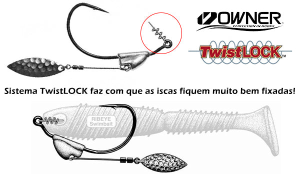 Anzol Owner Flashy Swimmer TwistLOCK