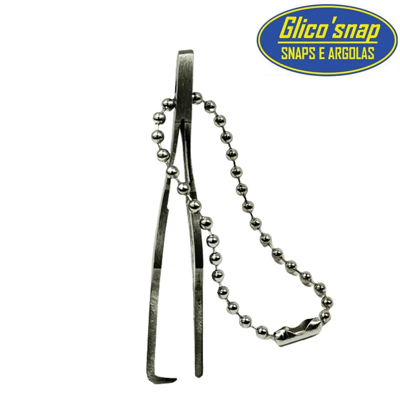Pinça Inox - Glico Snap