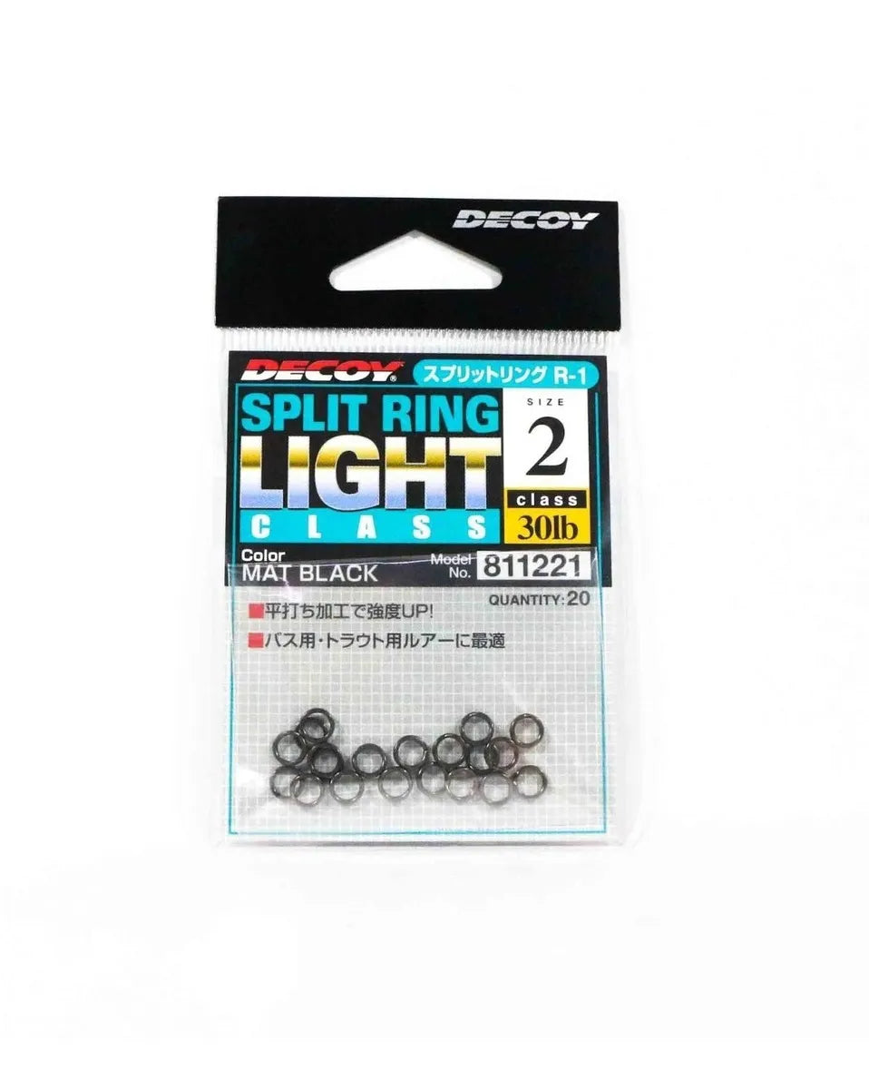 Split Ring Decoy Light Class black