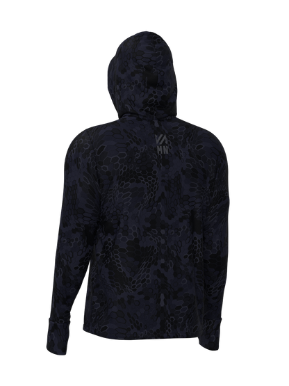 Camiseta X-Protection 360  Poliamida Estampada - Mar Negro