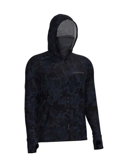 Camiseta X-Protection 360  Poliamida Estampada - Mar Negro