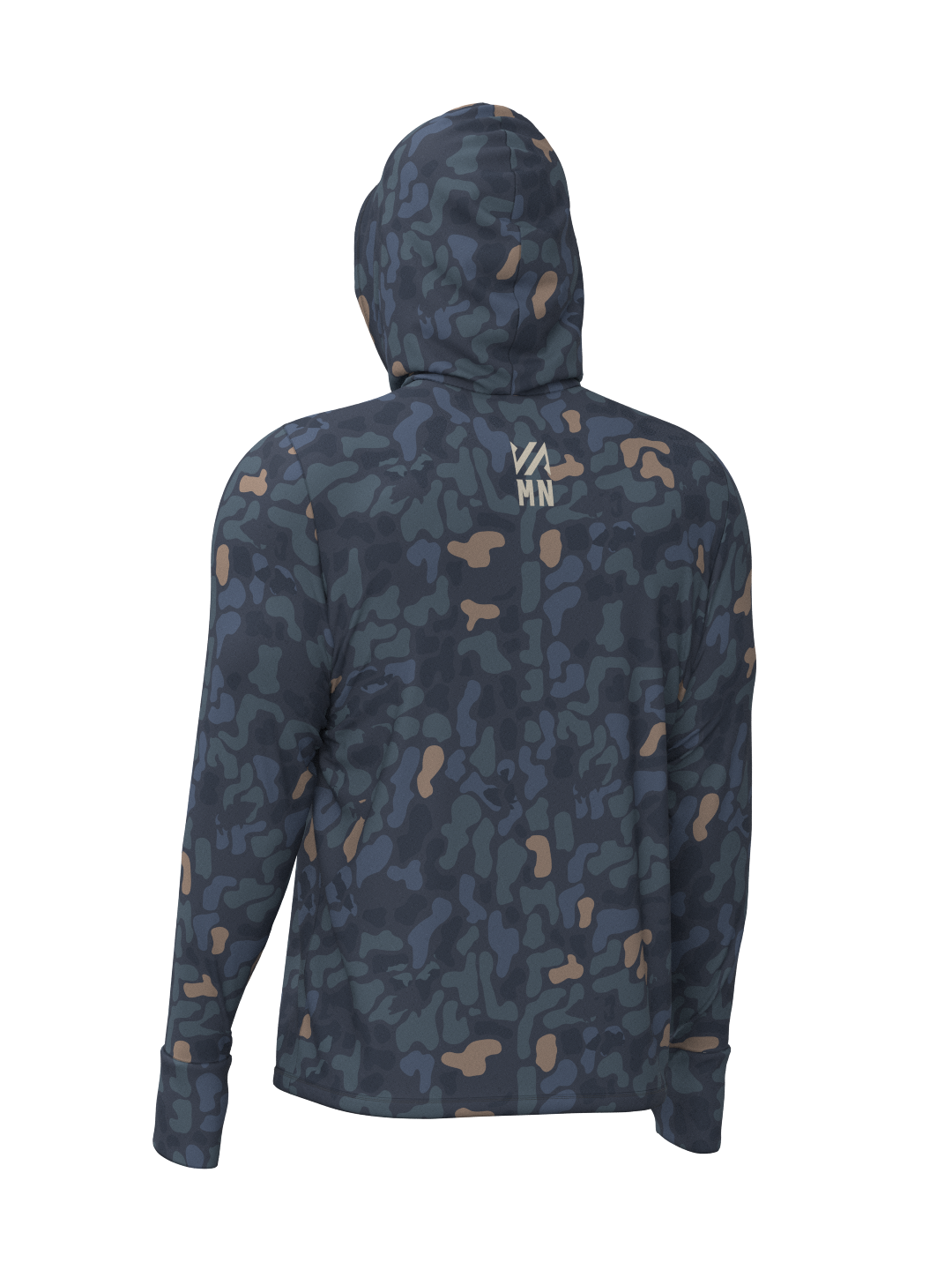 Camiseta X-Protection 360  Poliamida Estampada - Mar Negro