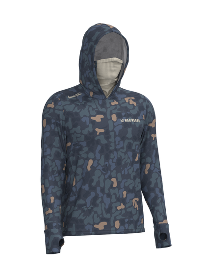 Camiseta X-Protection 360  Poliamida Estampada - Mar Negro