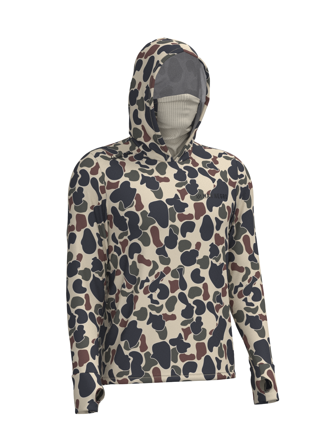 Camiseta X-Protection 360  Poliamida Estampada - Mar Negro