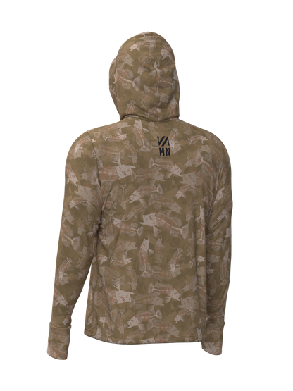 Camiseta X-Protection 360  Poliamida Estampada - Mar Negro