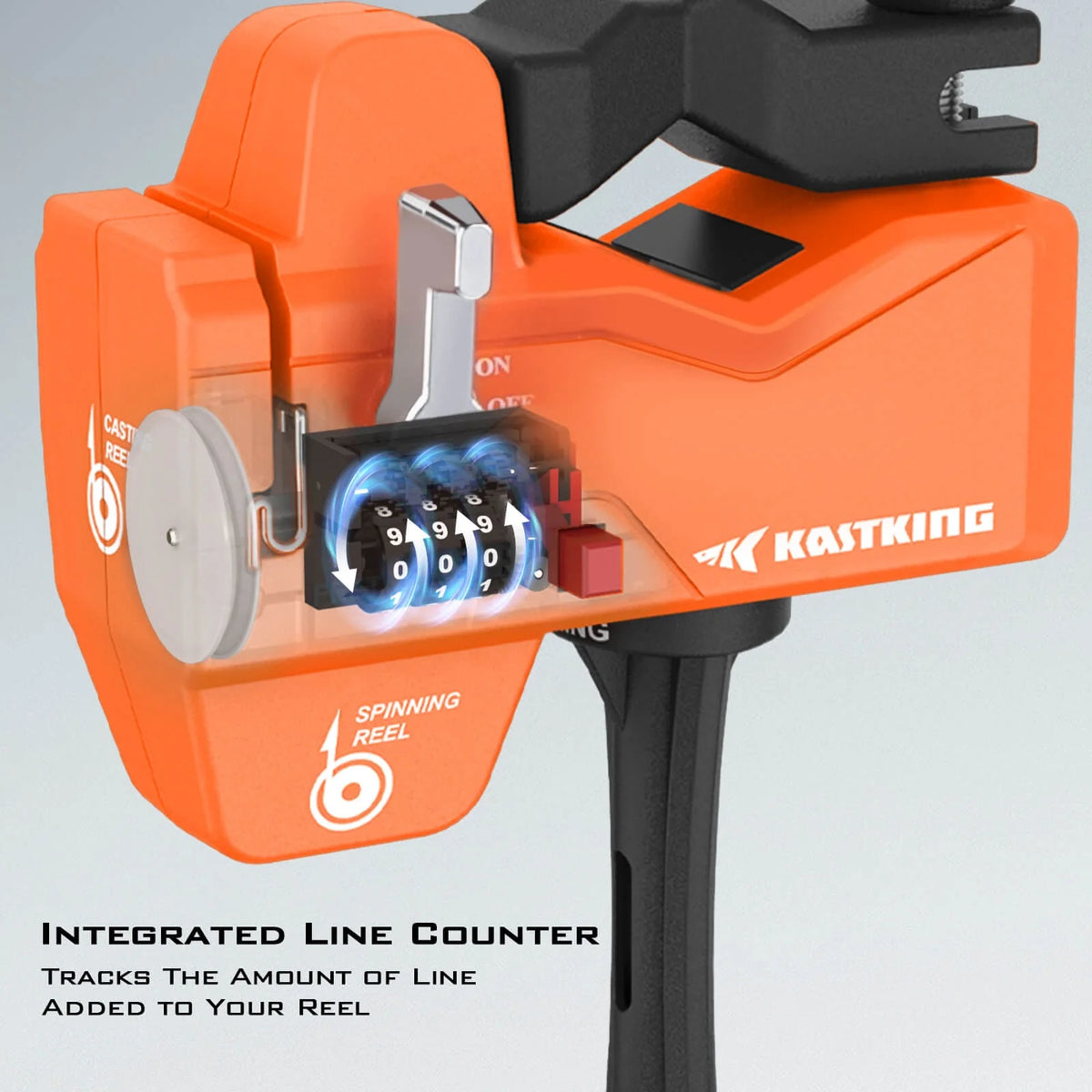 Enrolador de Linha KastKing Kalibrate Lin Spooler W Line Counter