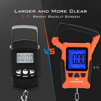 Balança Digital Kastking Wideview Waterproof Digital Scale