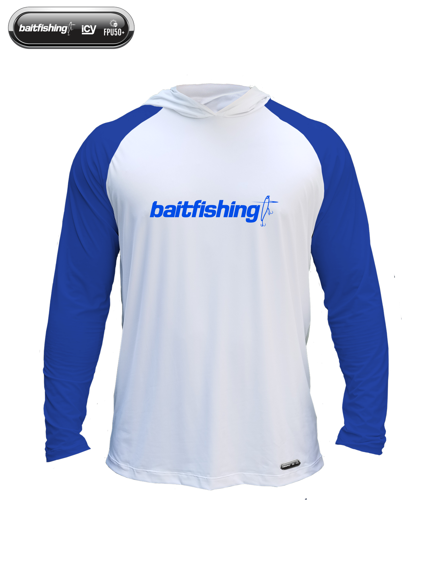 Camiseta Baitfishing Icy Hoodie Minimal - Mahi Mahi