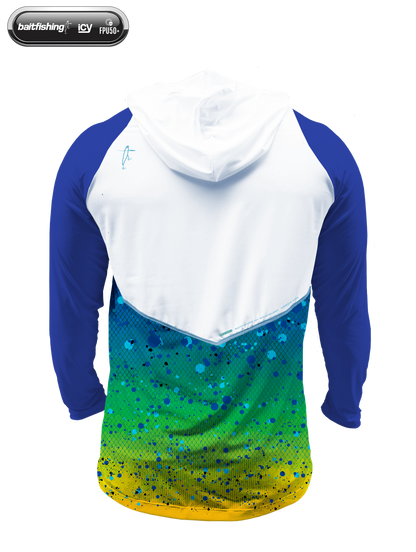 Camiseta Baitfishing Icy Hoodie Minimal - Mahi Mahi