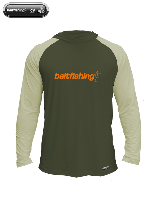 Camiseta Baitfishing Icy Hoodie Hybrid - Stick Camo