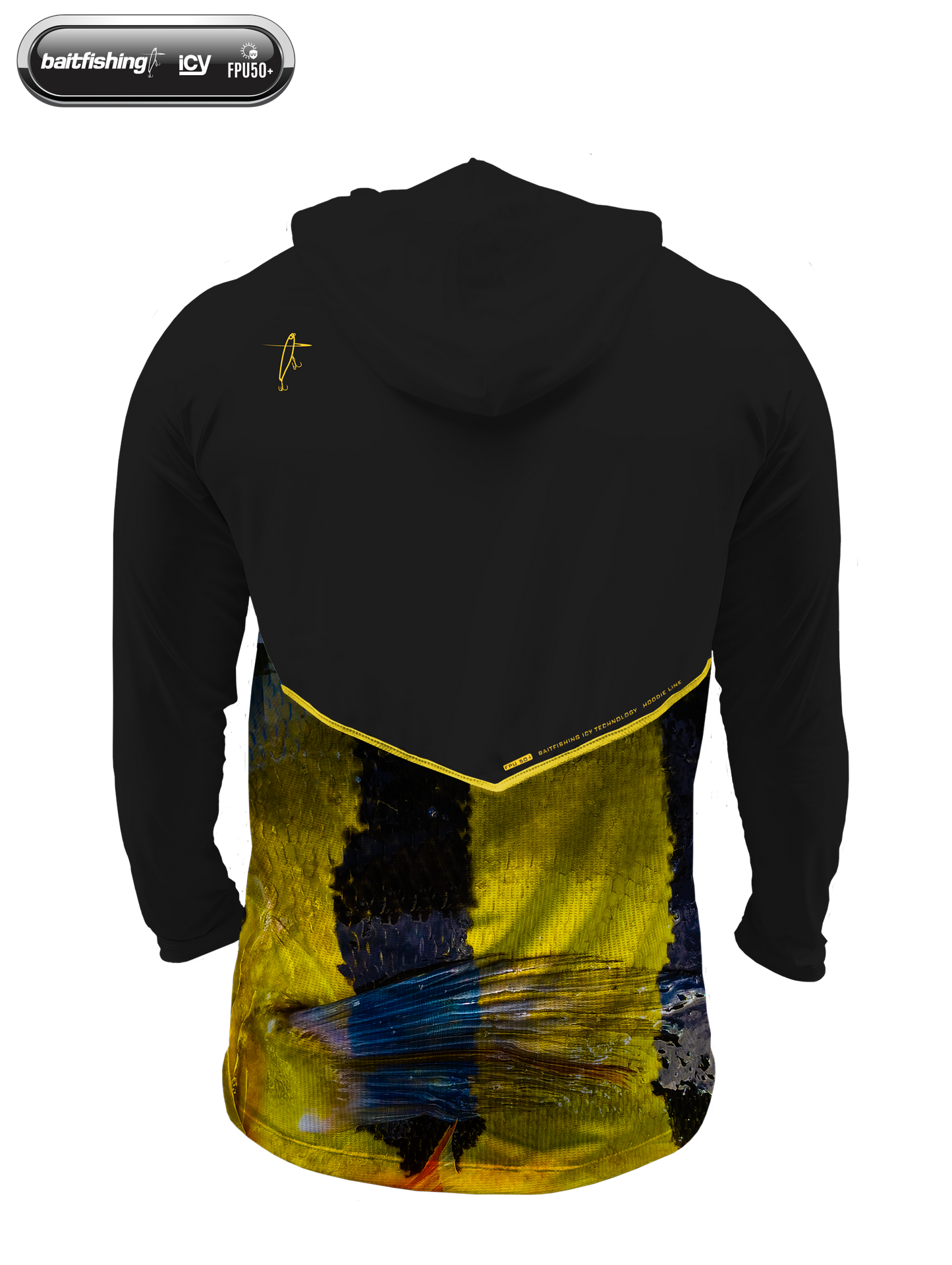 Camiseta Baitfishing Icy Hoodie Hybrid - Açu