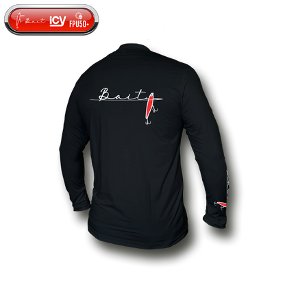 Camiseta Bait Fishing ICY Classic Preta