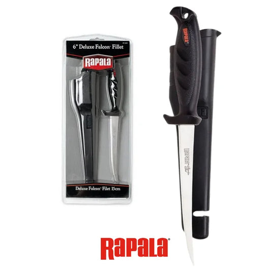 Faca Rapala 6" Deluxe Falcon Fillet