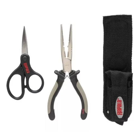 Kit Combo Rapala - Alicate de Bico, Tesoura e Bahinha