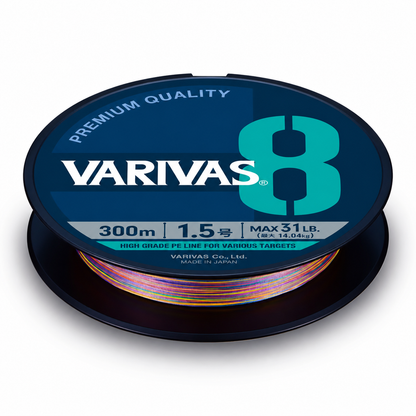 Linha Varivas 8 Multicolor 300m