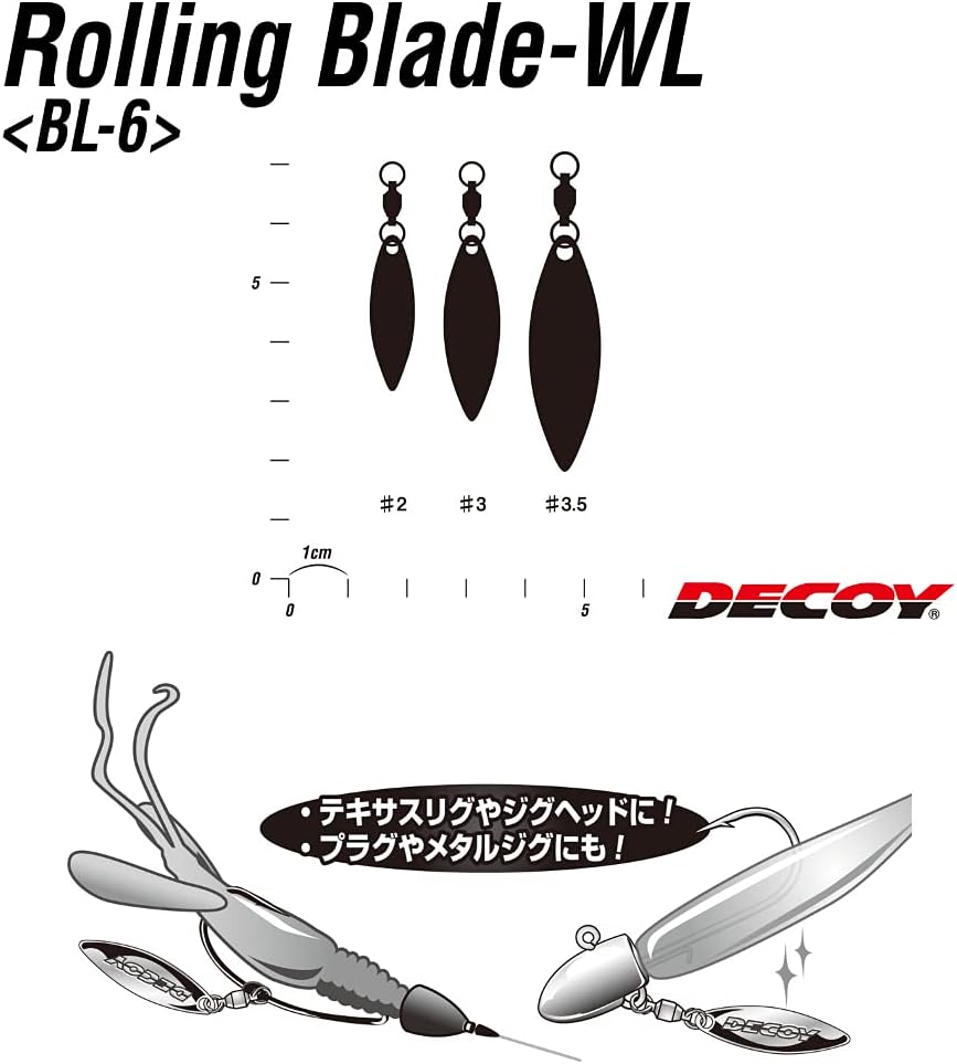 Colher Decoy Rolling Blade WL