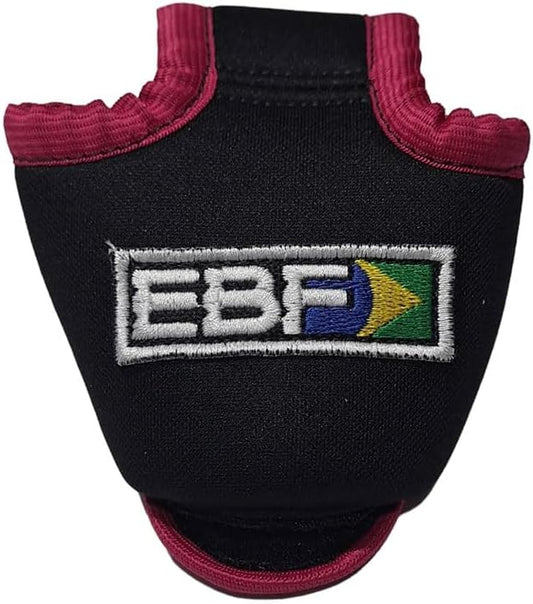 Protetor de Carretilha EBF Flex Neoprene Preto/Rosa