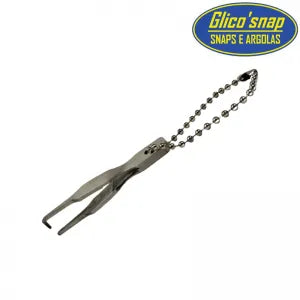 Pinça Inox - Glico Snap