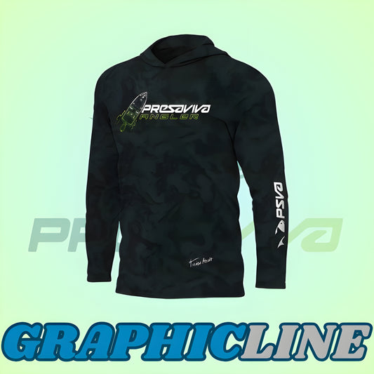 Camiseta Presa Viva Poliamida C/Capuz GraphicLine Thiago Aguera 2025