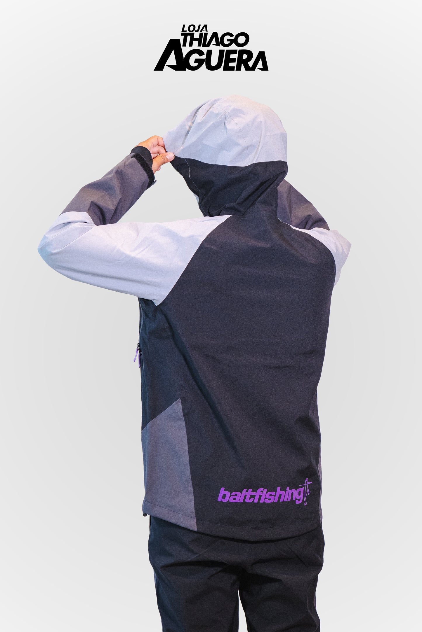 Capa de Chuva + Calça Bait Fishing RainRider