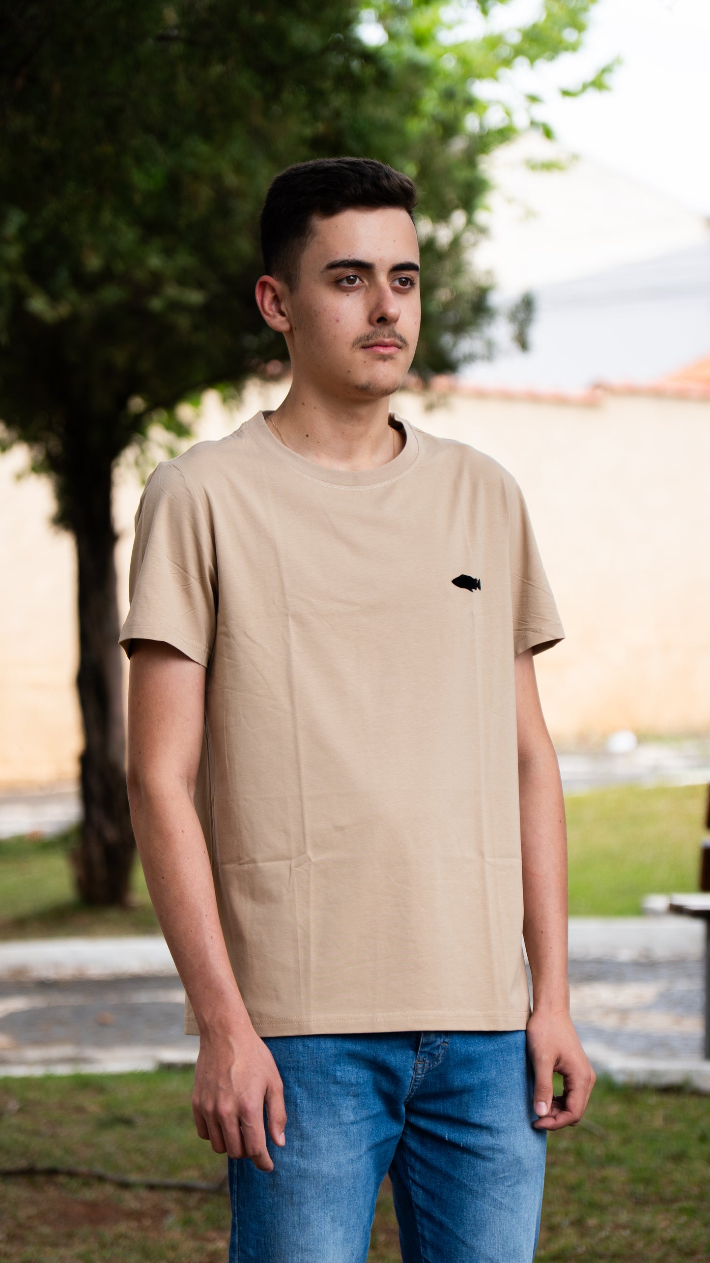 Camiseta Casual - Fish Ops