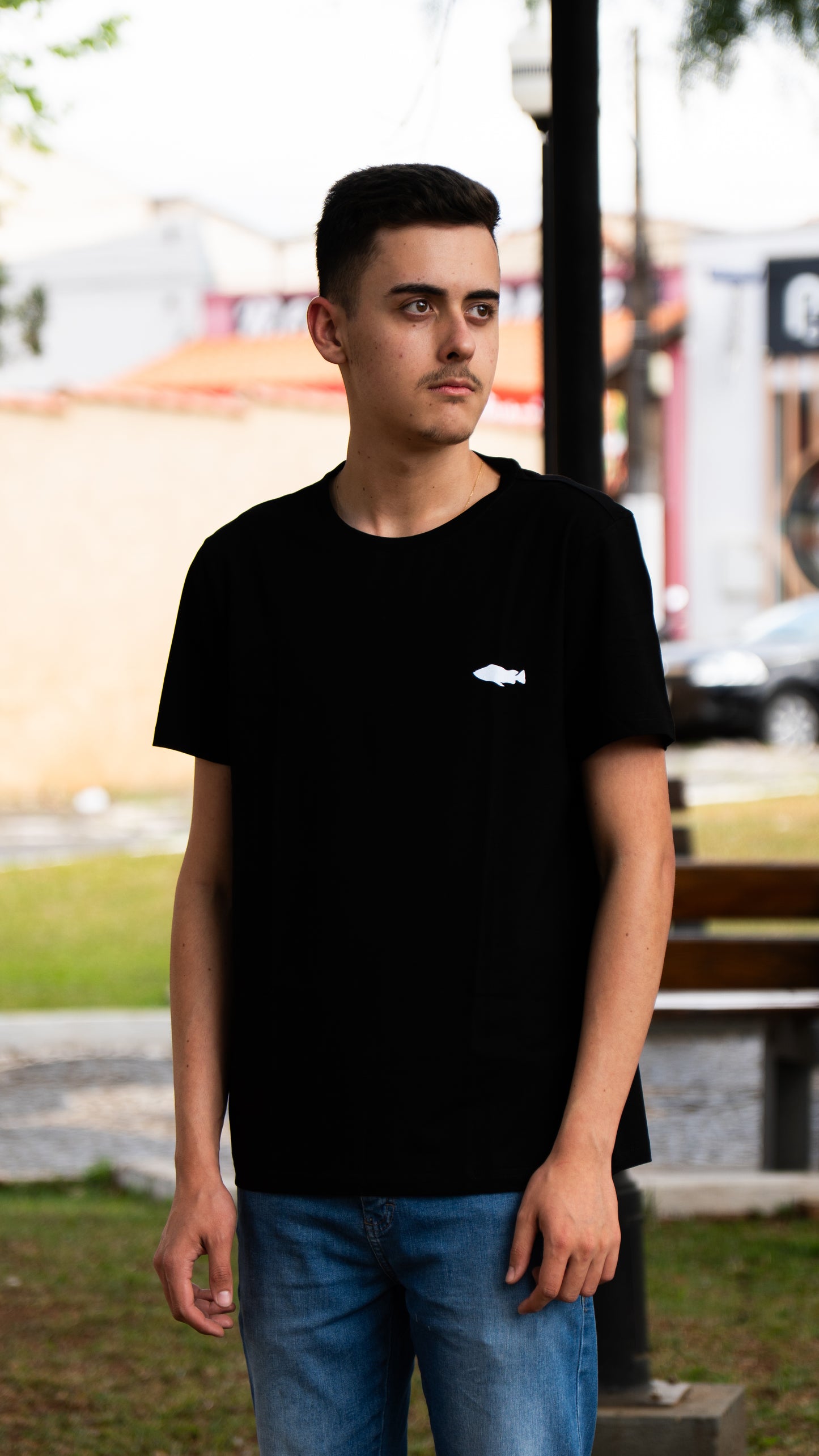 Camiseta Casual - Fish Ops