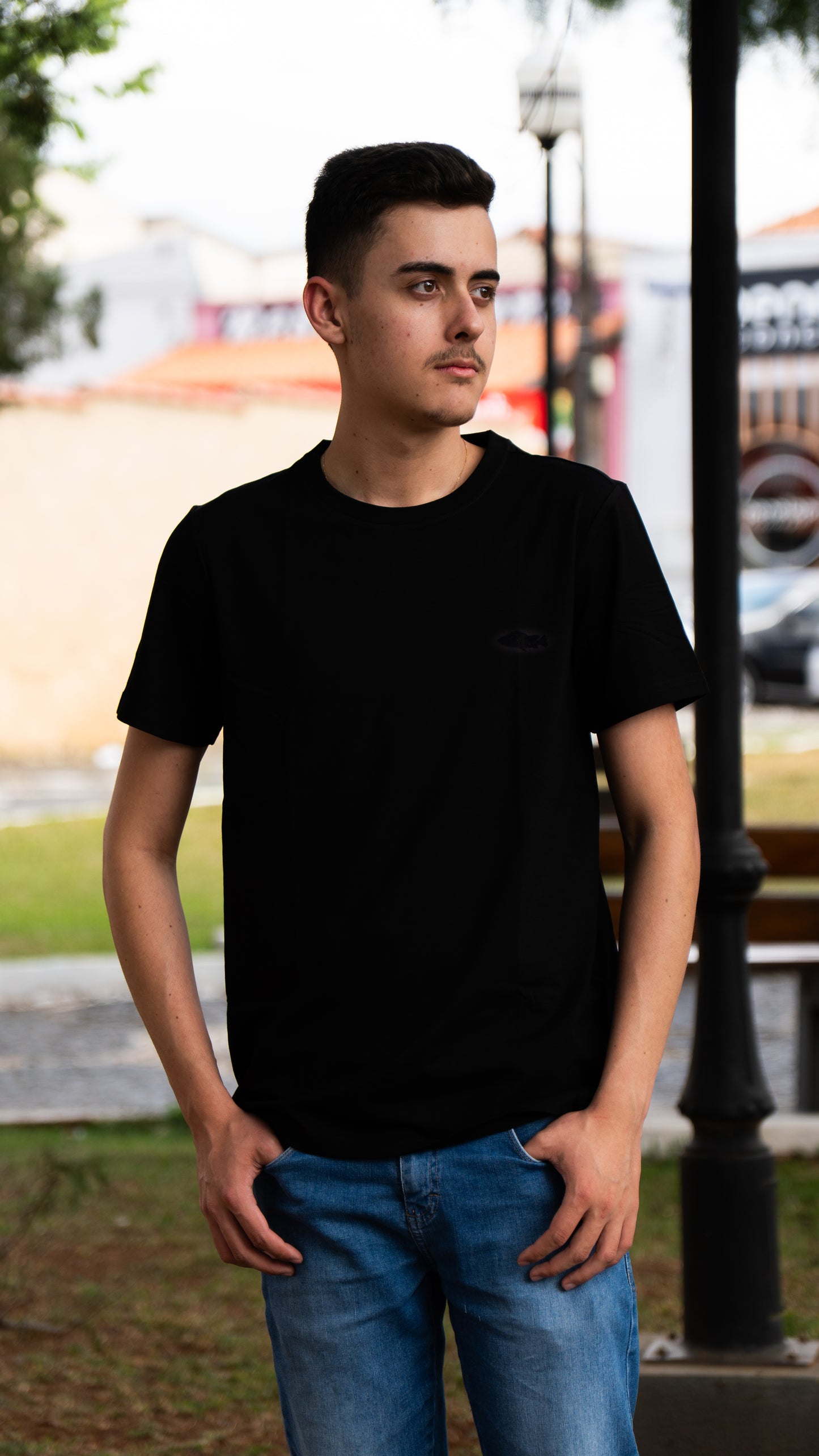 Camiseta Casual - Fish Ops