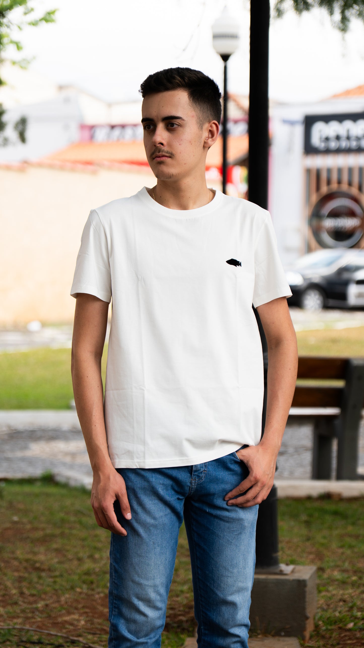 Camiseta Casual - Fish Ops