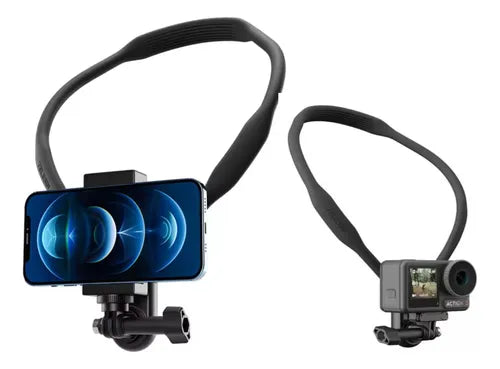 Suporte de Pescoço Para Gopro e Celular Telesin