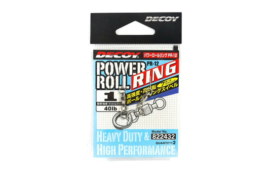 Split Ring Com Girador Decoy Power Roll Ring