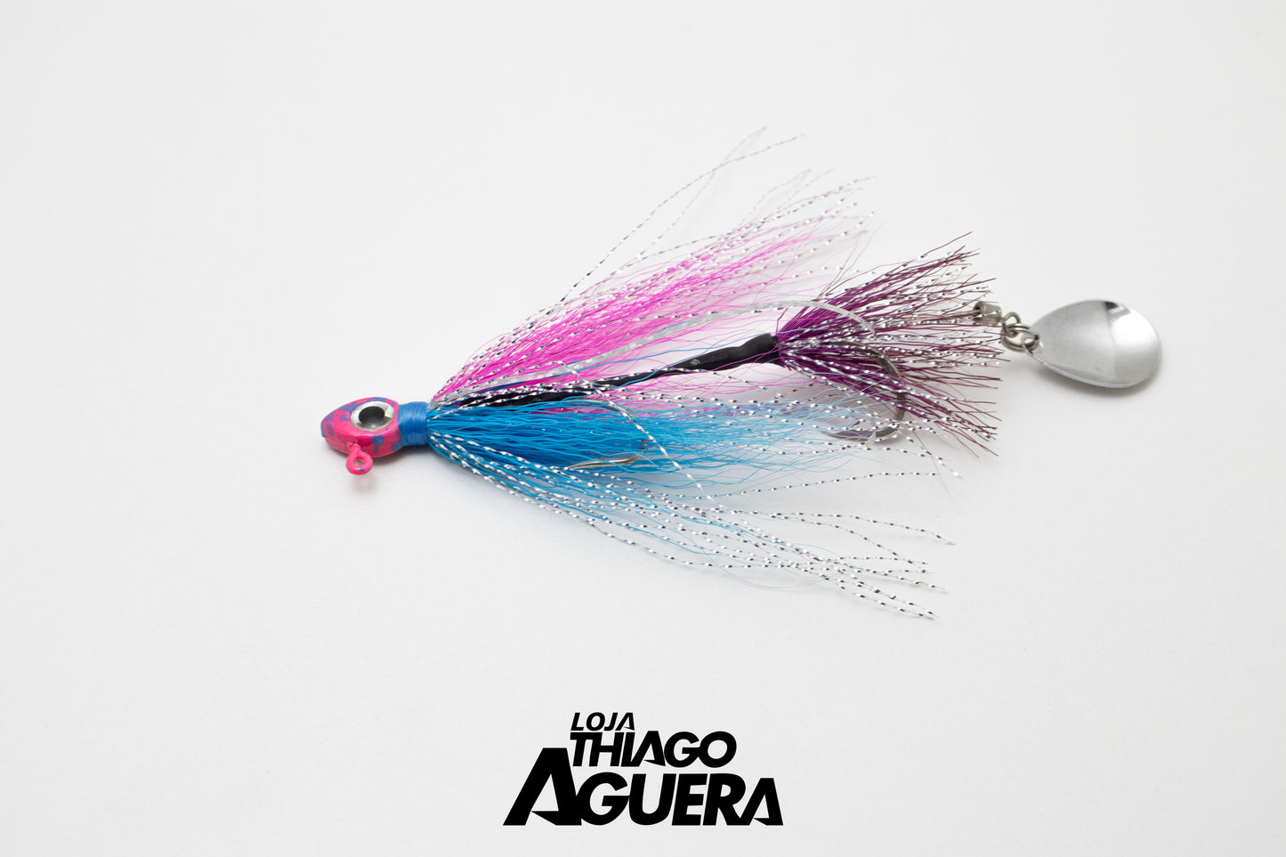 Bicudinha c/ Anzol Duplo c/ Lâmina - Jumelo Jigs