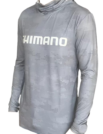 Camiseta Manga Longa C/Touca Shimano