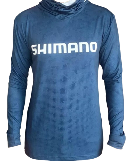 Camiseta Manga Longa C/Touca Shimano