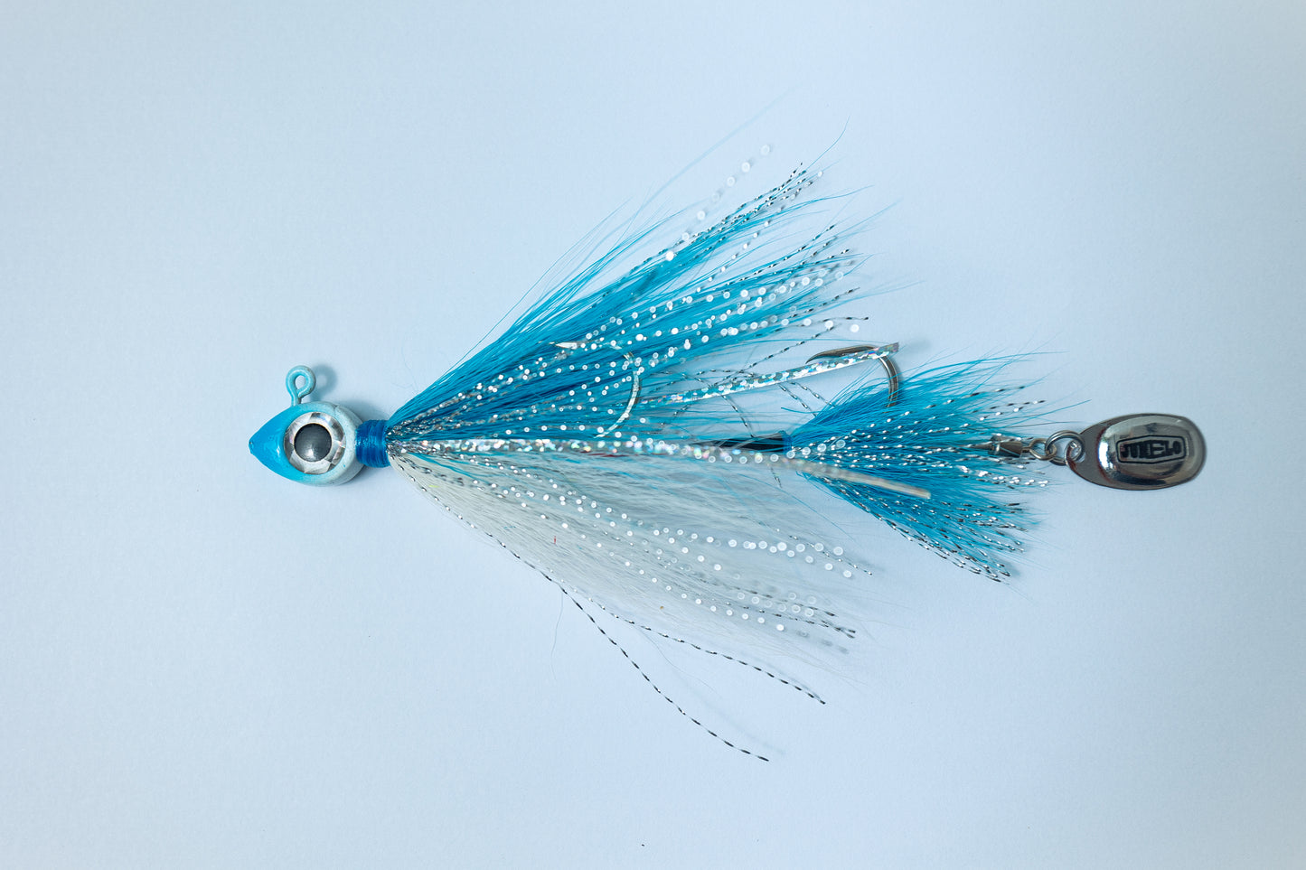 Bicudinha c/ Anzol Duplo c/ Lâmina - Jumelo Jigs