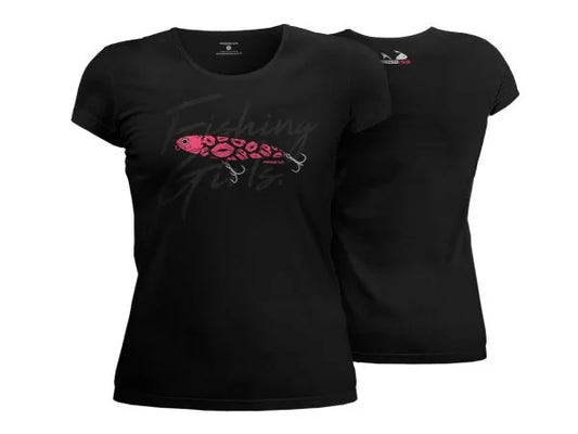 Camiseta Casual Presa Viva Baby Look Kiss Bait