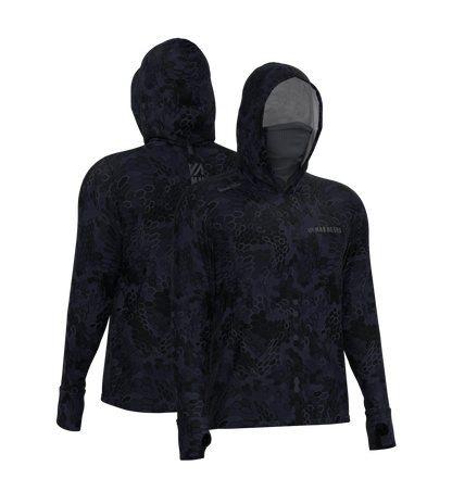 Camiseta X-Protection 360  Poliamida Estampada - Mar Negro