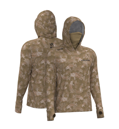 Camiseta X-Protection 360  Poliamida Estampada - Mar Negro