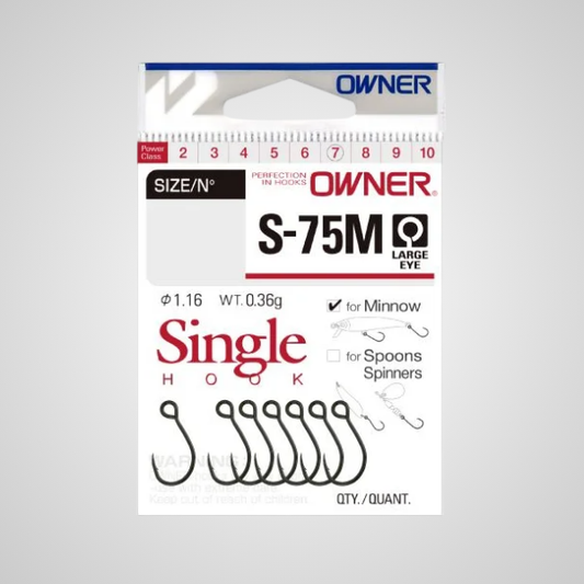 Anzol Owner Single Hook S-75M
