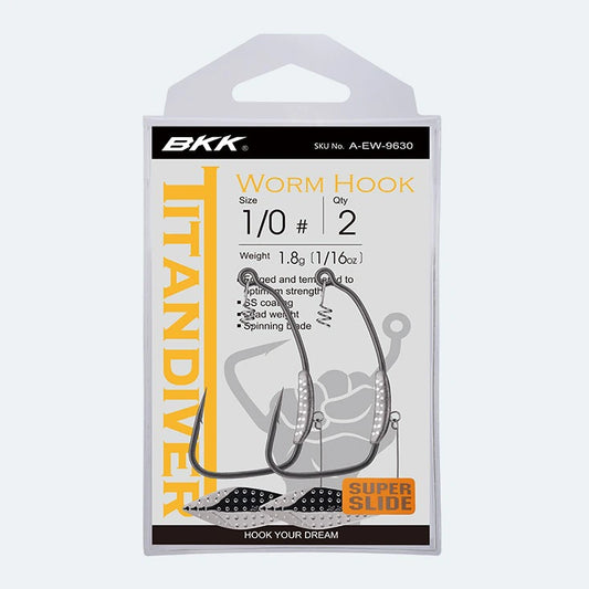 Anzol BKK Worm Hook Titan Diver